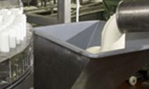 Milk being poured.