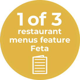 1 of 3 restaurants menu Feta